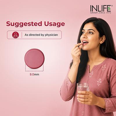 INLIFE Vitamin B12 Tablets 60's - Multi-Vitamins