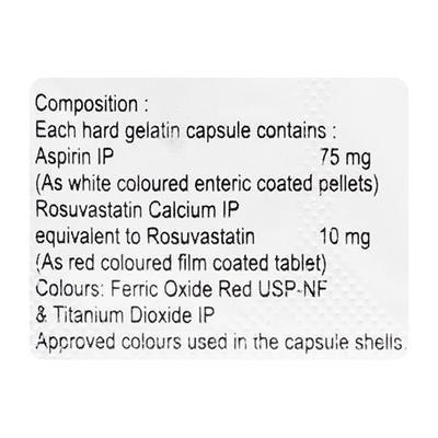 CARDIROSE ASP 10 Capsule 10's - High Cholesterol-Dys