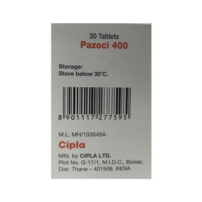 PAZOCI 400 Tablet 30's - Cancer Oncology-Tar