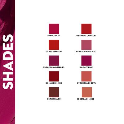 SUGAR Cosmetics Matte Attack Transferproof Lipstick - 06 Spring Crimson (Crimson Red) 2 gm - Lipsticks