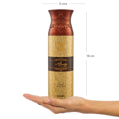 Ajmal Aurum & Wisal Dhahab Deodorant Spray- For Men & Women (Pack Of 4) 200 ml - Perfumes (Edt/Edp)
