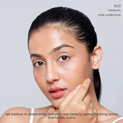 House Of Makeup Zoom In Crease-Free, Creamy Concealer - Medium Skin Tone (M01) 6 ml - Concealer