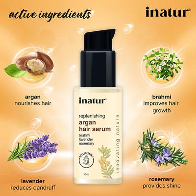 Inatur Moroccan Hair Serum - Argan 50 ml - Hair Serums