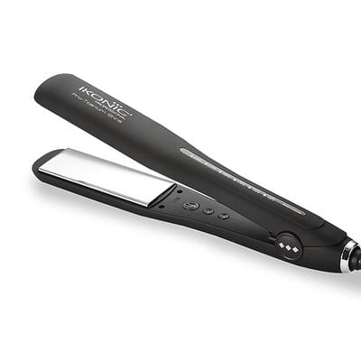 Ikonic Hair Straightener - Pro Titanium Shine Black & Silver 982 ml - Straighteners