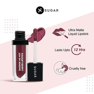 SUGAR Cosmetics Smudge Me Not Liquid Lipstick - 39 Pink Sync (Rosy Magenta) 4.5 ml - Liquid Lipsticks