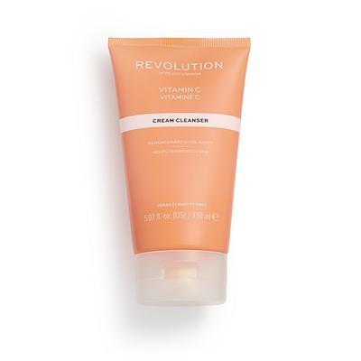 Makeup Revolution Skincare Vitamin C Brightening Cream Cleanser 150 ml - Face Wash & Cleansers