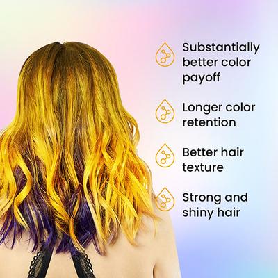 Anveya Cairo Yellow Semi Permanent Hair Color 100 ml - Crème