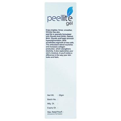 PEEL LITE Gel 25gm - Dry Skin-Emo
