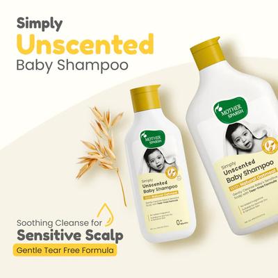 Mother Sparsh Simply Unscented Baby Shampoo 400 ml - Baby Shampoo