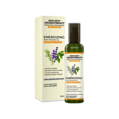 Keya Seth Aromatherapy Energizing and Lavender-Rose Body Massage Oil for Men and Women 200 ml - Massage Oils