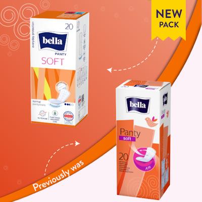Bella Panty Soft Panty Liners 20's - Panty Liners