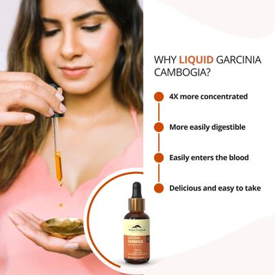 Rasayanam Garcinia Cambogia 1500 MG Liquid - Natural Mango Flavour 50 ml - Weight Loss