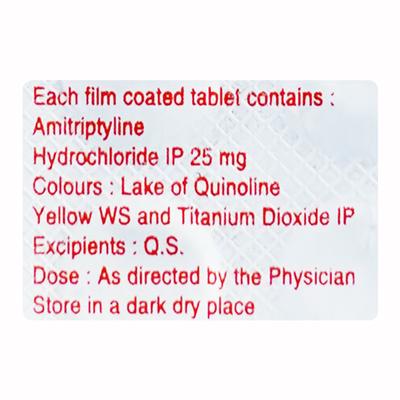 Amitone 25mg Tablet 10'S - Depression-Ant