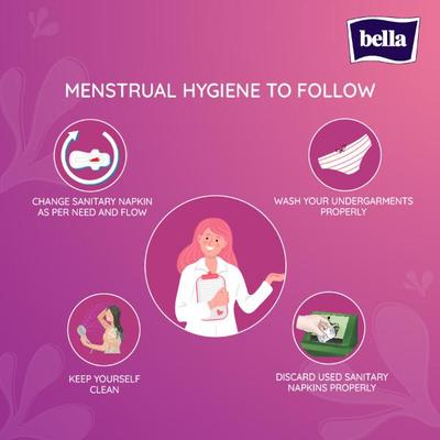 Bella Ultra Night Drai Sanitary Pad for Very Heavy Flow (XXL) 14's - Sanitary Napkins