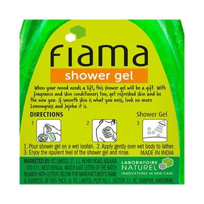 Fiama Lemongrass And Jojoba Shower Gel 500 ml - Shower Gels & Body Wash