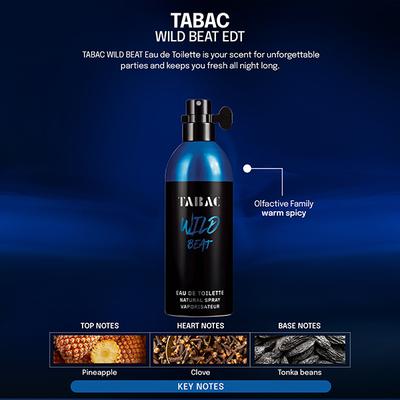 Tabac Wild Beat Eau De Toilette 75 ml - Men Perfumes (Edt/Edp)