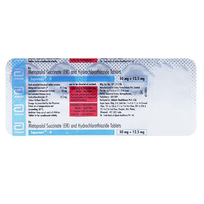 Supermet H Tablet 10'S - Hypertension-Bet