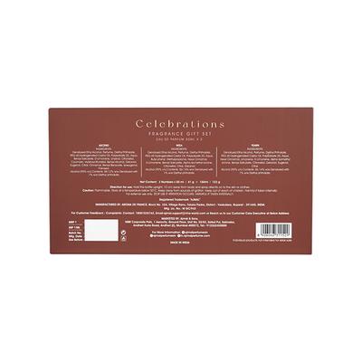 Ajmal Celebration Fragrance Gift Set for Unisex - 3 x 50ml 3's - Perfumes (Edt/Edp)