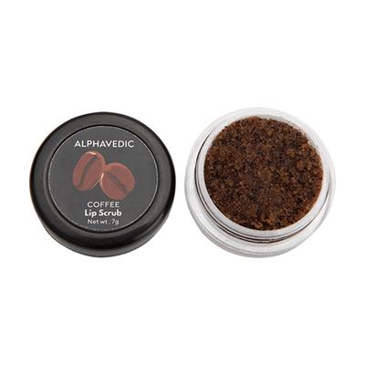 Alphavedic Coffee Lip Scrub 8 gm - Lip Scrubs