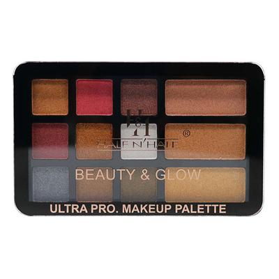Half N Half Beauty Glow, Ultra Pro Makeup Eyeshadow Multicolour Palette 01 Hidden Story 18 gm - Face Palettes