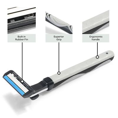 Hajamat Ace 3 Blade Razor , Vitamin E & Aloe Lubricating Strip (1 Razor Handle, 20 Blades) 1's - Razors & Cartridges