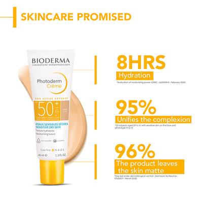 Bioderma Photoderm Creme SPF 50+ Suncream - Claire Light 40 ml - Lotions & Creams