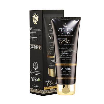Ayouthveda Sparkling Gold Face Wash 100 ml - Face Washes