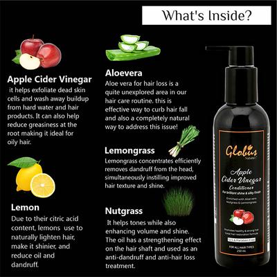 Globus Naturals Apple Cider Vinegar Conditioner 250 ml - Conditioners