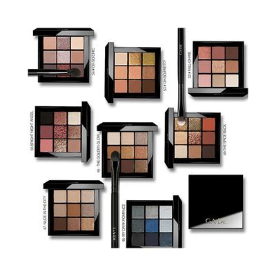 GA-DE Velveteen Eyeshadow Palette 50 Bright Night Angel 8.1 gm - Eye Shadow Palettes