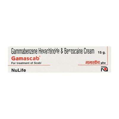 GAMASCAB Cream 15gm - Scabies-Oth