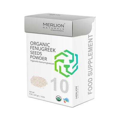 Merlion Naturals Organic Fenugreek Seed Powder 227 gm - Face Packs