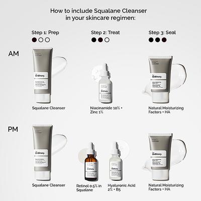 The Ordinary Squalane Cleanser 50 ml - Face Washes