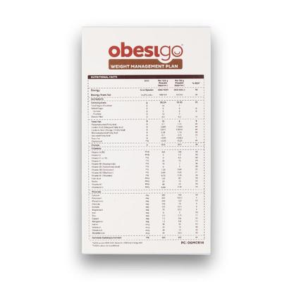 Obesigo Weight Management Plan Powder - Mango Shake (Pack of 7 x 50 g) - Weight Loss