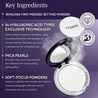 By Terry Hyaluronic PRESSED Hydra Powder 7.5 gm - Compact Powder
