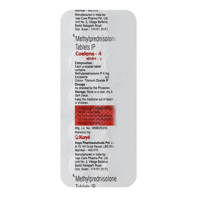 Coelone 4mg Tablet 10'S - Hormonal Therapy-Cor