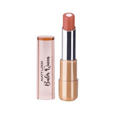 Matt Look balm Queen Hydrating Lip Shine for Dry & Chapped Lips, Super Strawberry-01 2.7 gm - Lip Balms
