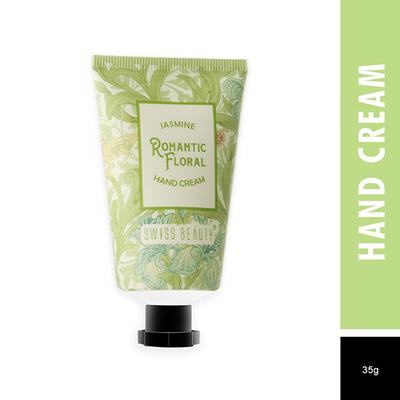 Swiss Beauty Jasmine Romantic Floral Hand Cream 35 gm - Hand Creams