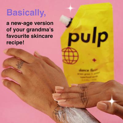 Pulp Cosmetics Dance Flour Scrub 100 gm - Scrubs & Exfoliants