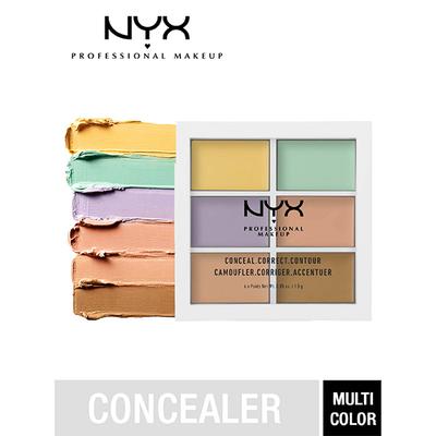 Nyx Professional Makeup Conceal, Correct, Contour Palette - Color Correcting Concealer 9 gm - Contour
