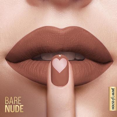 Lakme Xtraordin-airy Lip Mousse Mini- Bare Nude 1.8 g - Liquid Lipsticks