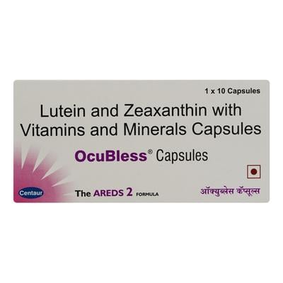 OCUBLESS Capsule 10's - Supplements-Vam