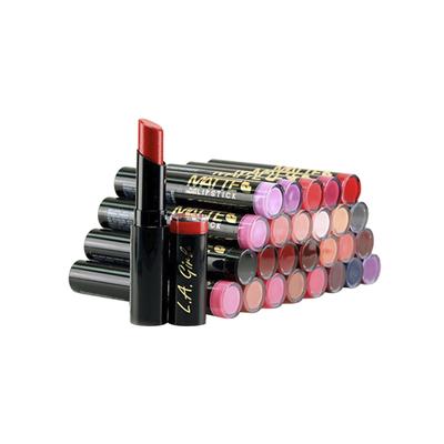 L.A.Girl Matte Flat Velvet Lipstick- Sunset Chic 3 gm - Lipsticks