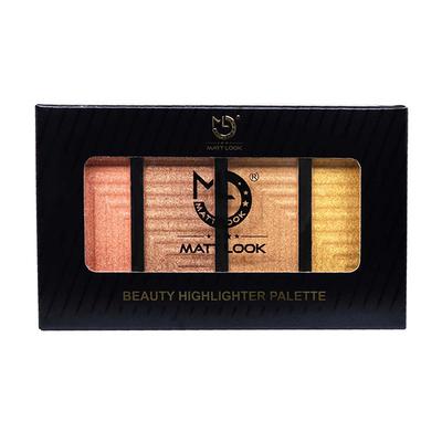 Matt Look Beauty Highlighter Palette, Forever Lit 20 gm - Highlighters & Illuminators