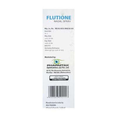 FLUTIONE 120md Nasal Spray 6g - Nasal Congestion-Nas