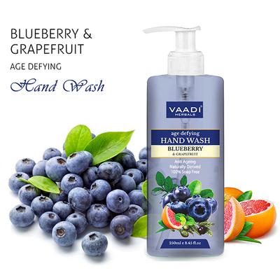 Vaadi Herbals Age Defying Blueberry & Grapefruit Hand Wash 250 ml - Hand Wash & Soaps