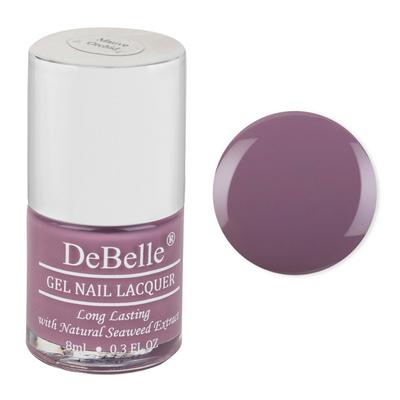 DeBelle Gel Nail Lacquer Mauve Orchid Dark Mauve Nail Polish 8 ml - Nail Polish