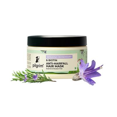 Pilgrim Spanish Rosemary Anti Hairfall Hair Mask 200 gm - Hair Masks & Packs