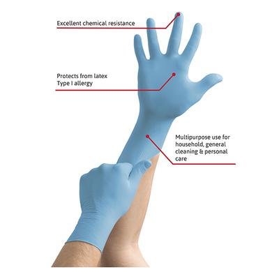 Ansell Micro Touch Nitrile Examination Gloves N100 (L) - Gloves - S