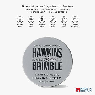 Hawkins & Brimble-Shaving Cream 100 ml - Shaving Creams