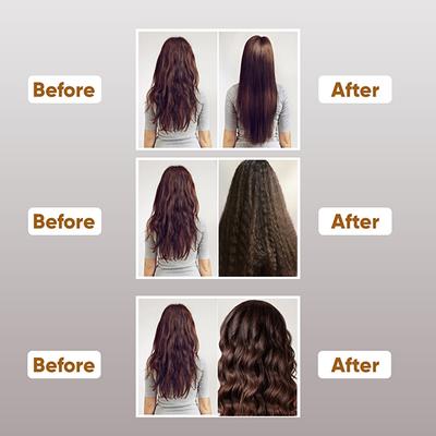 Vega 4 In 1 Hair Styler- Hair Straightener, Brush Attachment, Hair Curler and Hair Crimper (VHSCC-05) 1's - Straighteners